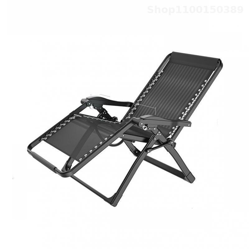 Recliner Folding Chair Lunch Break Chair Siesta Folding Bed Leisure Backrest Lazy Sofa Home Balcony Portable Chair